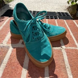 Vans Authentic - Turqoise - Size 8 Men’s, 9.5 Women’s
